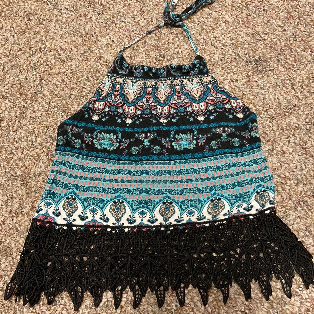 Halter top crop top